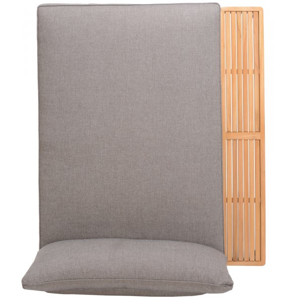 Lifestyle Garden Topaz Loungegruppe mit Tagesbett - Grau/Teak Lifestyle Garden Topaz Loungegruppe mit Tagesbett - Grau/Teak