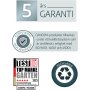 Canopia Balance Vxthus i Polykarbonat 28,7 m - Silver