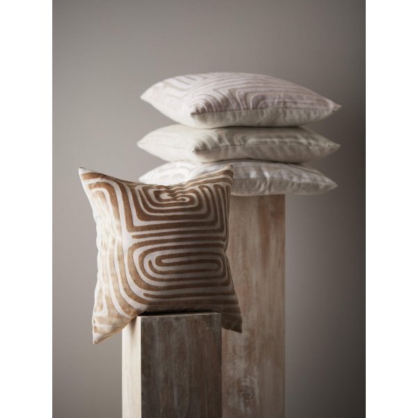 Molly kuddfodral 45 x 45 cm - Mellanbrun