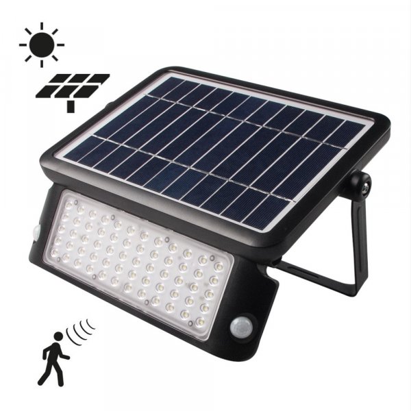 Solcellsdriven str�lkastare med sensor