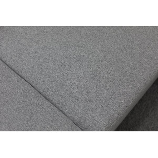 U-soffa Solna med f�rvaring - 309 cm - ljusgr�