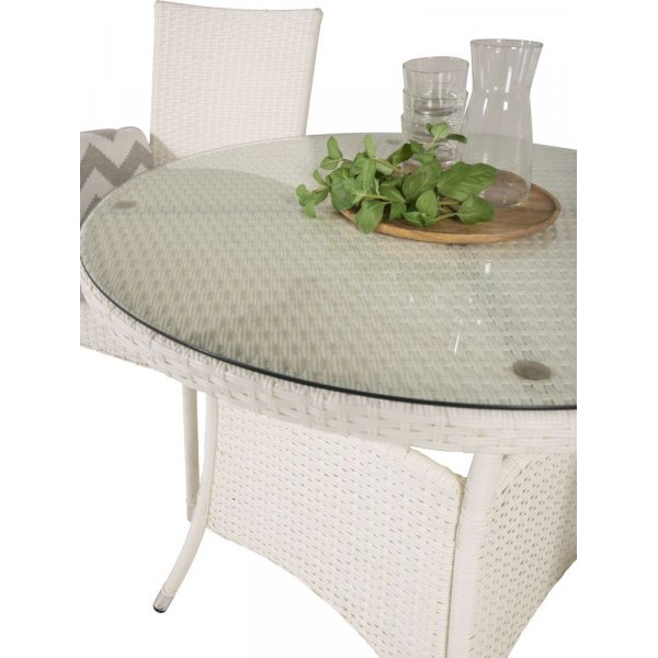 Frubol Matgrupp (90) - Vit - 2 Stolar