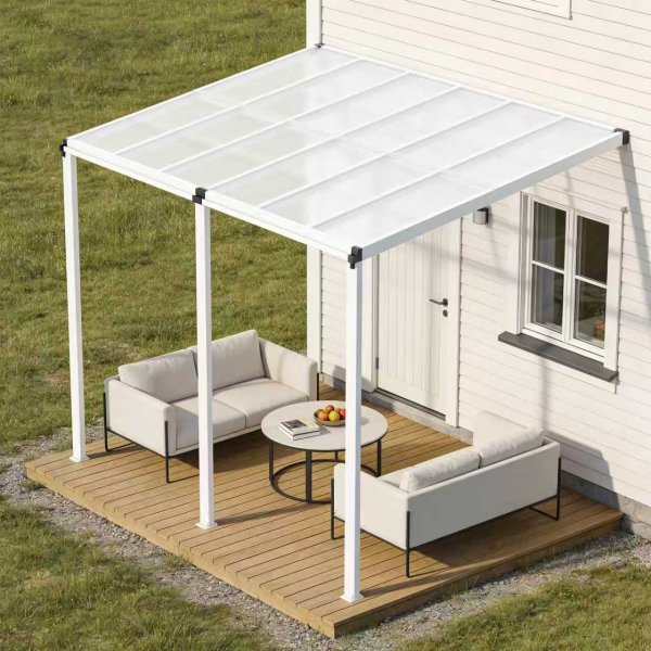 Altantak 370 x 250 x 212 cm - Vit Altantak 370 x 250 x 212 cm - Vit