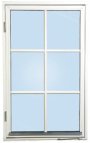 3-glasf�nster ut�tg�ende - 1-Luft - U-v�rde 1,3