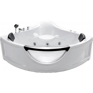 Massagebadekar - Nomi | Blank hvid akryl | Uden varmelegeme Massagebadekar - Nomi | Blank hvid akryl | Uden varmelegeme