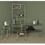Hylla i metall 210 cm h�g 90 cm bred