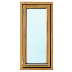 2-glasfönster Trä utåtgående - 1-Luft - Omålat - U-värde 1.3 - Klarglas, 4x4 - Tvåglasfönster, Fönster