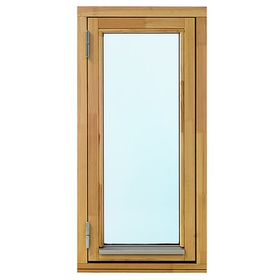 2-glasfönster Trä utåtgående - 1-Luft - Omålat - U-värde 1.3