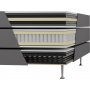Kontinentals�ng 180x200 cm beige pocketfj�dning 5 zoner