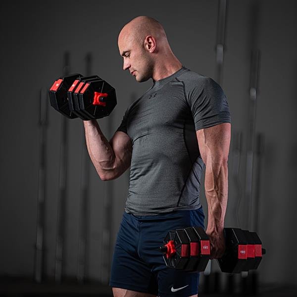 Justerbart Hantelset - 20 kg Justerbart Hantelset - 20 kg