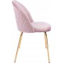 Stol rosa med guldiga ben - Plaza Stol rosa med guldiga ben - Plaza