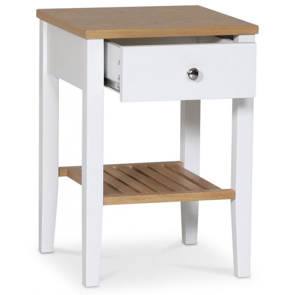 Halifax s�ngbord - Oljad ek / Vit
