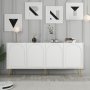 Lyon sk�nk - Vit/guld