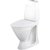 Ifö Sign WC-stol 6872, høj model hvid med blødt sæde hvid