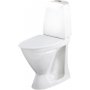 If Sign WC-stol 6872, hj model hvid med bldt sde hvid
