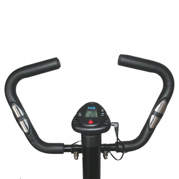 Träningscykel - Mekanisk med pulssensorer (W7208) blå Träningscykel - Mekanisk med pulssensorer (W7208) blå