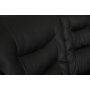 H�rnsoffa svart konstl�der 5-sits - Peking