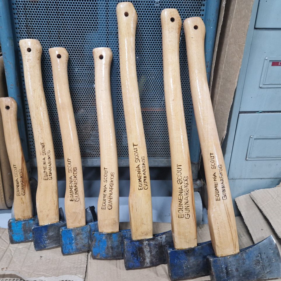 Kundbild Yxskaft, 600 mm: N�jd med produkten, lite jobb med...