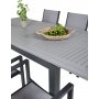 Ekens Matgrupp (152x90) - Svart/Gr - 6 Stolar
