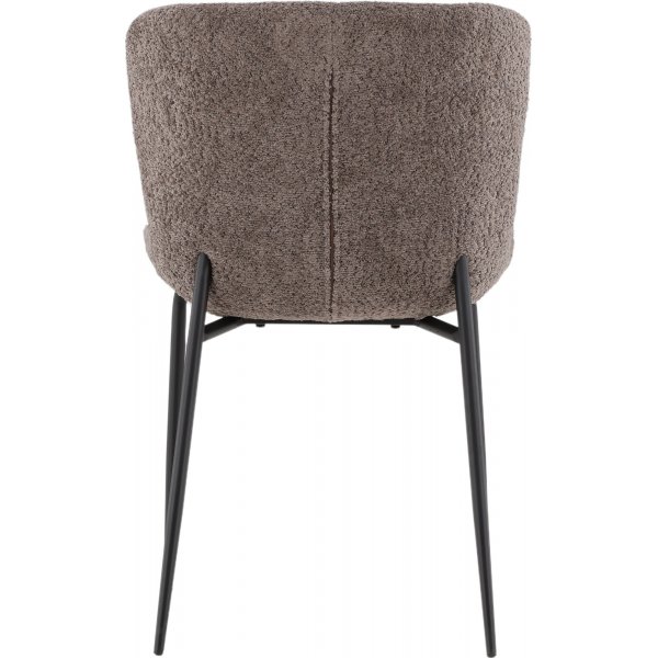 Modesto matstol - Brun boucle
