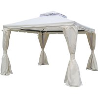 Lerhaga Paviljong 3x3m – Vit Lerhaga Paviljong 3x3m – Vit