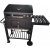 Kolgrill 41x28 cm h�j-s�nkbar med termometer & hjul