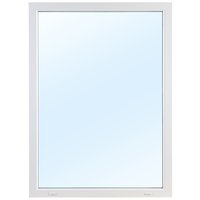 PVC-fönster - Fast 3-glas - U-värde 0,96 - Outlet