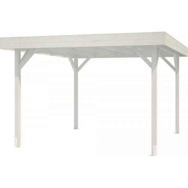 Modular Garden Paviljong 9,4m - Vitlackerat