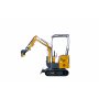 Minigr�vare 0,64 ton - 8,5 kW - bensin - gul