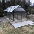 Kundbild Växthus Mars - 9 m²: En bild på mitt nya växthus :)