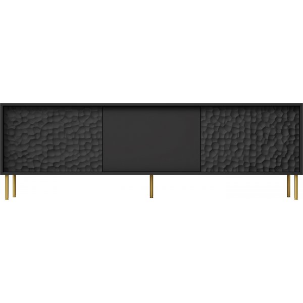 Bullet TV-b�nk - Svart/guld