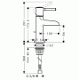 Hansgrohe Talis Classic 1-grepps tvttstllsblandare Natural