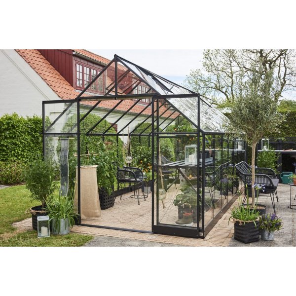 Greenhouse Qube 13 m² - Schwarz Greenhouse Qube 13 m² - Schwarz