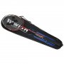 Badmintonracket (rd & vit) ALUMTEC 2000