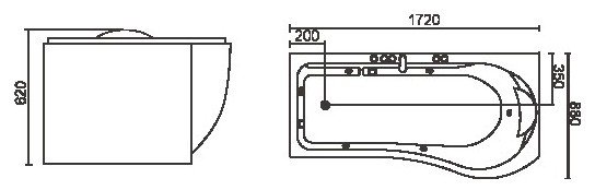 Massagebadkar Caesar Massagebadkar Caesar