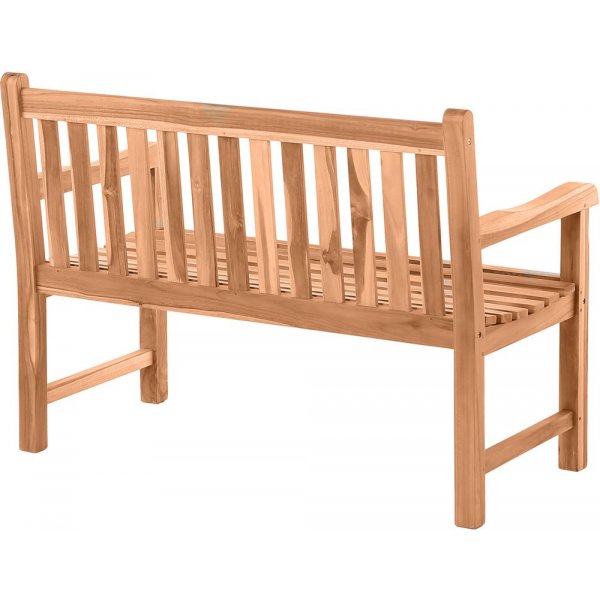 Trädgårdsbänk teak utomhus 3-sits - Viksjö utebänk Trädgårdsbänk teak utomhus 3-sits - Viksjö utebänk