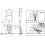 Gustavsberg Triomont XS Vario WC-Fixtur