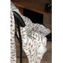 Mickel pl�d 130x170 cm - Brun/vit