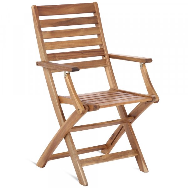 Matgrupp Acacia rund 100 cm, inkl. 4 stolar