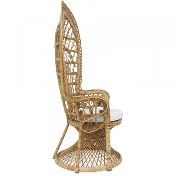 Påfågel fåtölj i rotting Påfågel fåtölj i rotting