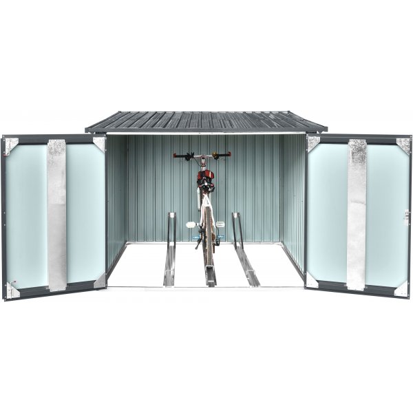 Cykelförråd Penta med lås - 4.5 m² Cykelförråd Penta med lås - 4.5 m²