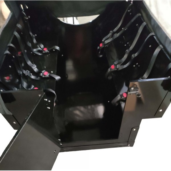 Sähkölaatikkopyörä, jossa tilaa 6 lapselle - 250W + Heijastava valjaat Sähkölaatikkopyörä, jossa tilaa 6 lapselle - 250W + Heijastava valjaat