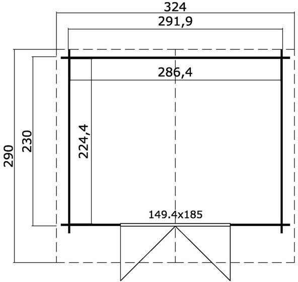 Friggebod Ingemar - 6,5 m
