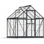 Canopia Harmony Vxthus i Polykarbonat 3,4 m - Mrkgr/klarglas