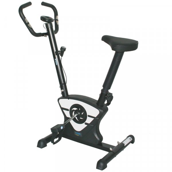 Träningscykel - Mekanisk med pulssensorer (W7208) vit Träningscykel - Mekanisk med pulssensorer (W7208) vit