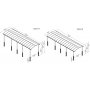 Canopia Alpine Carport i Metall Fr Husbil 3,6 x 11 - Gr