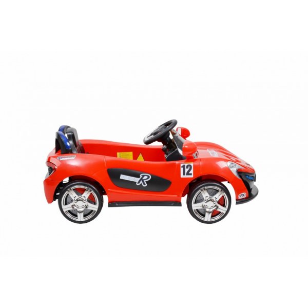 Eldriven sportbil f�r barn - R�d