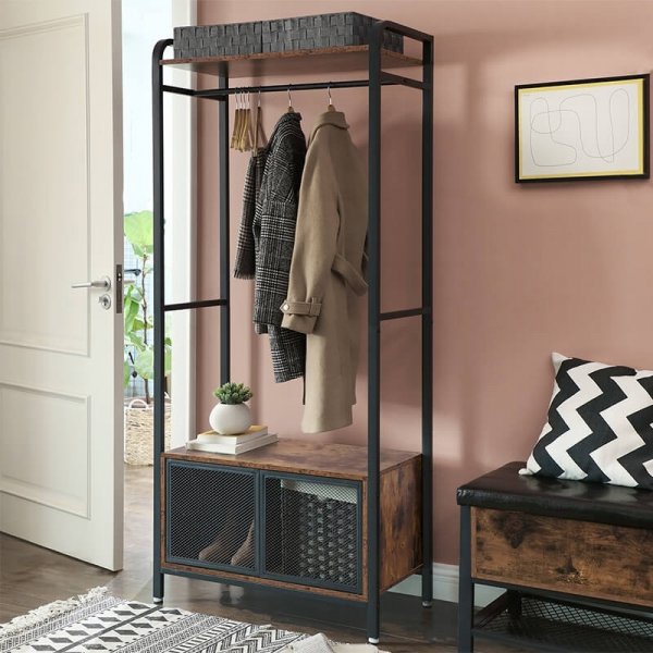 Hallm�bel 180x80 cm - Brun/svart