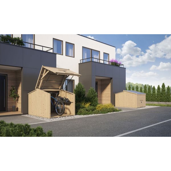 Cykelförråd | cykelgarage Sigvard - 3 m² Cykelförråd | cykelgarage Sigvard - 3 m²