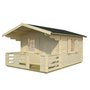 Friggebod-hus Sylvi 10,4+4,2 m